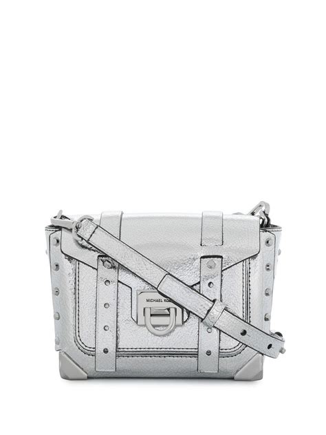 michael kors manhattan silver.